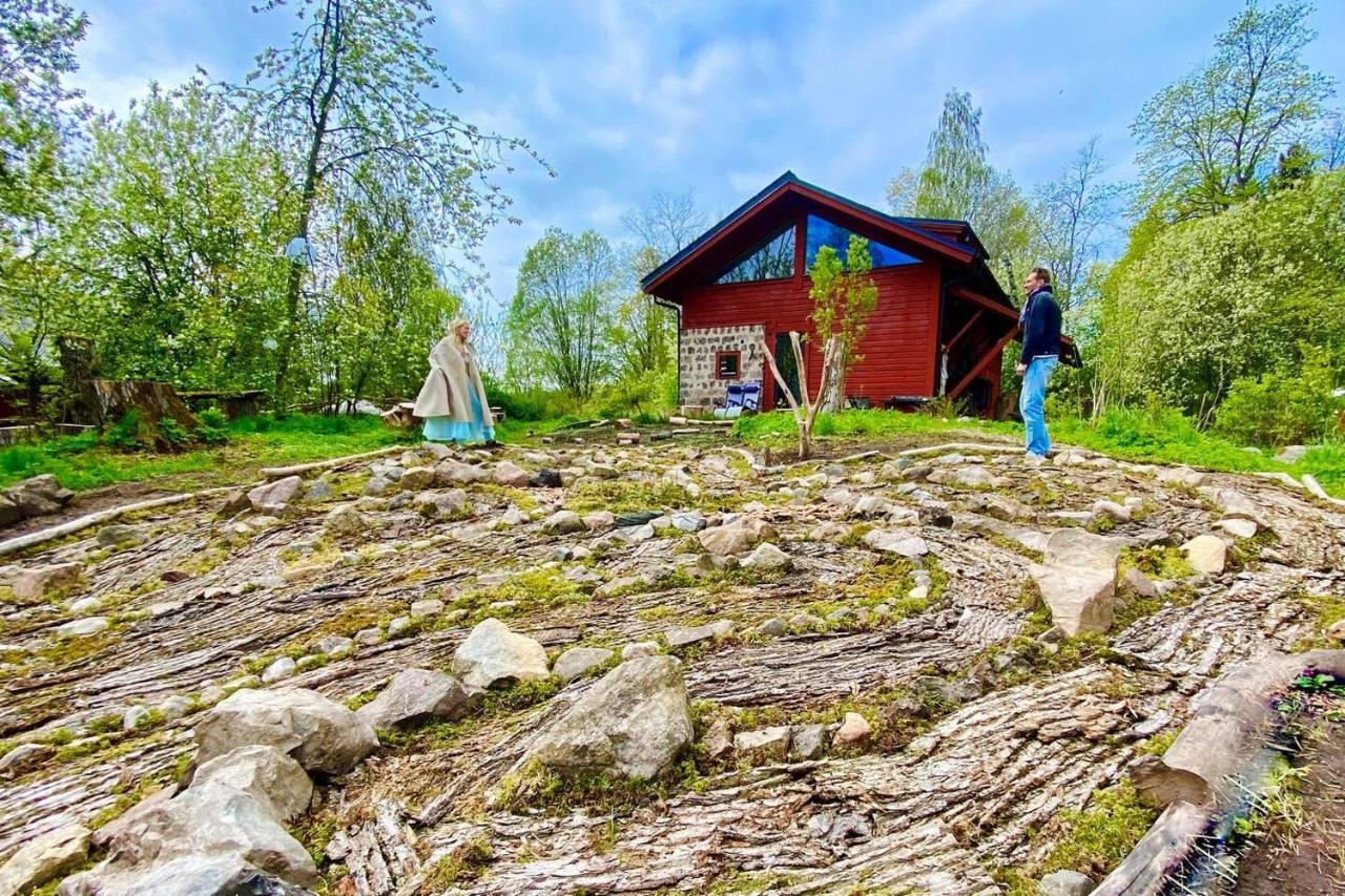 Romantic Spa Villa With Fireplace By The Lake Stjarnsund Екстериор снимка